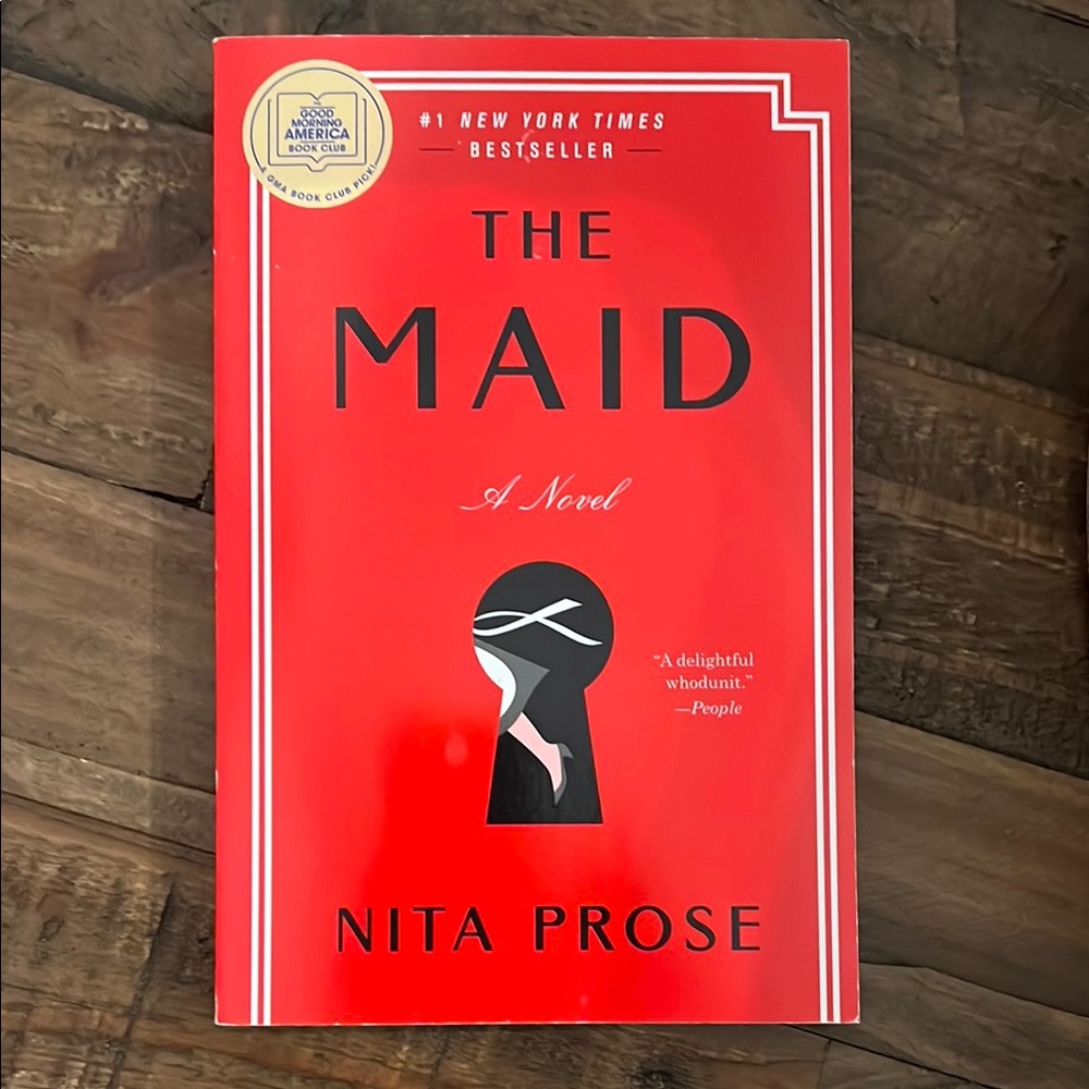 The Maid by Nita Prose - Red Cover